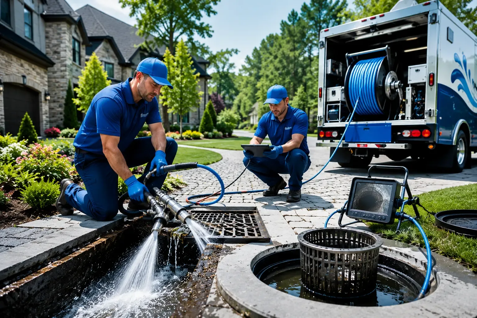 Local outdoor drain cleaning professionals in Elmdale, KS